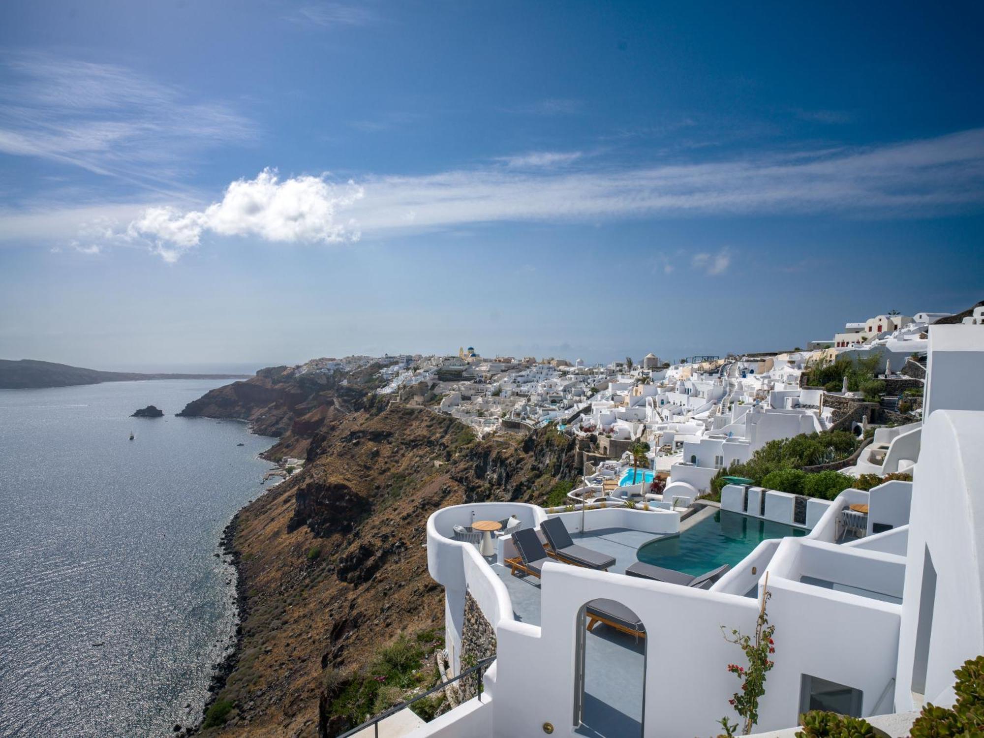 Hotel Ikies Santorini Oia Exteriér fotografie