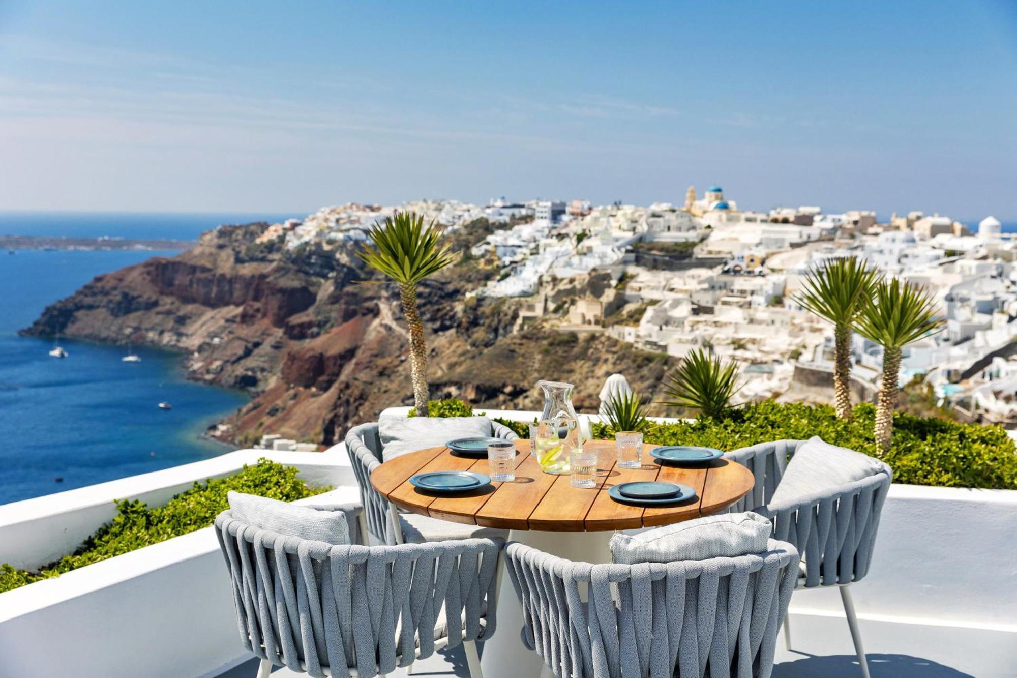 Hotel Ikies Santorini Oia Exteriér fotografie