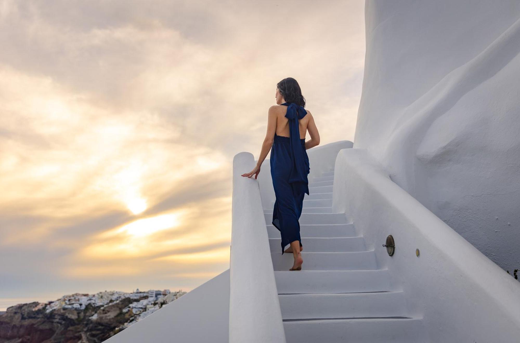 Hotel Ikies Santorini Oia Exteriér fotografie